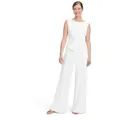 Produktbild: Vera Mont Overall Damen mit weitem Bein (1-tlg) Bunddetail weiß S (36)