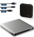 Produktbild: techPulse120 Externes ULTRAHD UHD 4k 3D M-DISC BDXL 100 GB USB 3.0 USB-C Laufwerk Blu-ray-Brenner