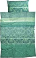 Produktbild: CASATEX Bettwäsche Barock Smaragd Biber 155 cm x 220 cm