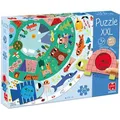 Produktbild: Goula Puzzle 53177 XXL Tiere entdecken, 25 Teile, ab 3 Jahre