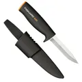 Produktbild: FISKARS Universalmesser Stahl mit Köcher K40 für Garten Haus Camping Outdoor