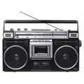 Produktbild: Silva Schneider 4-Band-Radio, Kassette, AUX-In, USB, Bluetooth, USB-Recording, 1 Stk. - Weiß