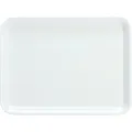 Produktbild: Zeller Serviertablett 26696, eckig, 43,5 x 32,5 cm, aus Kunststoff, weiß