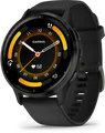 Produktbild: Garmin Smartwatch Venu 3 | 45mm | AMOLED Touch | GPS | 14 Tage Akku | 5 ATM wasserdicht | Schwarz-Schiefergrau