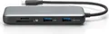 Produktbild: Digitus 7-Port USB-C Docking Station (grau/schwarz)
