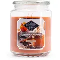 Produktbild: Fragrance and Style GmbH Duftkerze Candle Brothers Pumpkin Caramel Latte, Kerze im Glas, 2 Dochte, 510g, 100h Brenndauer, Raumduftkerze, orange