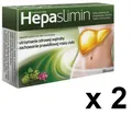 Produktbild: (Einheit/0,18€) HEPASLIMIN 2 x 30 Tabletten Nahrungsergänzungsmittel