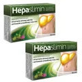 Produktbild: Hepaslimin Leberunterstützung Cholin Abnehmen Gewichtsverlust Leber 2x30 Tab
