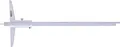Produktbild: Tiefenmessschieber mit Messstift, 0-300mm - KS Tools 300.0554
