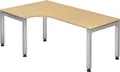 Produktbild: HAMMERBACHER Schreibtisch Schreibtisch 200x120cm 90 Grad Ahorn