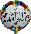 Produktbild: Folienballon Happy Birthday Wolke Ø 45 cm