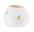Produktbild: Räder Kerzenhalter Design Teelichthalter Lichtlandschaft Blumenwiese Weiß-Gold (8cm)