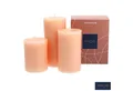 Produktbild: coco+cozy Duftkerze Duftkerze Classic 3er Set Melone, 174 h Brenndauer, Melone