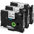 Produktbild: TZe-231 12mm Kompatibel mit Brother P-touch Bänder 12mm Weiß TZ Tape 12 mm 0....