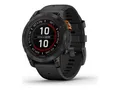 Produktbild: Garmin fenix 7 Pro Solar - 47 mm - Slate Gray - Sportuhr mit Band - Silikon - schwarz - Handgelenkgröße: 125-208 mm - Anzeige 3.302 cm (1.3