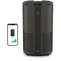 Produktbild: Duux Bright 2 Smart Air Purifier - Luftreiniger allergiker mit 210 CADR, Luftqualitätsanzeige und Ionisator - Reinigt bis zu 99,97% der Verschmutz... - Schwarz