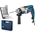 Produktbild: Bosch Professional Schlagbohrmaschine GSB 19-2 RE 850 W mit 7-tlg. Set im Koffer