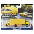 Produktbild: Hot Wheels Toyota Corolla & Sakura Sprinter Team Transport Fahrzeuge