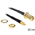 Produktbild: Delock SMA Buchse zum Einbau > MMCX Stecker 200 mm
