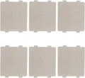 Produktbild: BOJACK 6 Stück Glimmerplatte Mikrowelle Waveguide Cover 118x99mm Zubehör