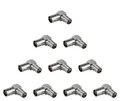 Produktbild: 10x IEC Stecker Kupplung Adapter KOAX Antennen Kabel Verbinder winkel Buchse TV