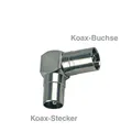 Produktbild: Koax-Adapter Stecker/Buchse