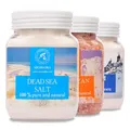 Produktbild: Badesalz Set  Epsom, Totes Meer, Himalaya Salz 400g/350g/450g  Magnesiumsulfa...