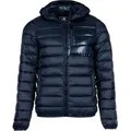 Produktbild: Champion Herren Jacke - Hooded Jacket, Outdoor, Reißverschluss Blau 2XL - Blau - XXL