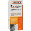 Produktbild: IBU-RATIOPHARM Fiebersaft für Kinder 40 mg/ml 100 ml PZN 00696289