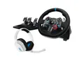 Produktbild: Logitech Bundle G29 Driving Force Racing Wheel + Logitech Astro A10 Playstation Gaming-Headset