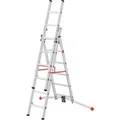 Produktbild: Hailo Alu-Kombileiter S100 Profi Lot 287 cm x 122 cm x 118 cm Aluminium