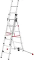 Produktbild: S100 ProfiLOT - Aluminium-Kombileiter 3-teilig Anzahl Sprossen: 2x6 + 1x5