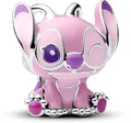 Produktbild: Pandora Moments Disney Lilo und Stitch Angel Charm aus Sterling Silber, Kompatibel Moments Anhänger, 793739C01