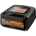 Produktbild: 3-in-1 Pizzaofen Krispy schwarz, 2.100 Watt, für Pizza Ø 32cm, inkl. Pizzaschneider