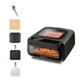 Produktbild: G3 Ferrari G10225 Krispy Pizzaofen und Heißluftfritteuse, Multifunktion, 2100 W, 13 L, HOBLO-Technologie, Ober-/Unterhitze, bis 380 °C, digitales Display mit 18 Programmen, Zubehör inklusive, Schwarz