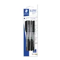 Produktbild: STAEDTLER 430 M9BK6 stick Kugelschreiber Linienbreite M, 0.45 mm, 6 Stück auf Blisterkarte, schwarz