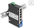 Produktbild: Delock 80164 - Industrie Switch für Hutschiene - Switch - 1 Gbps (80164)