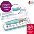 Produktbild: Beurer MP 84 Akku Nagelfräser Professionell Blau, Wiederaufladbar