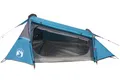 Produktbild: Campingzelt Tunnelzelt 2 Personen Blau 243x165x96cm wasserdicht mit Tragetasche