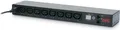 Produktbild: APC Switched Rack PDU AP7920B - Steckdosenleiste - Wechselstrom 200/208/230 V - 2300 VA - Ethernet - Eingabe, Eingang IEC 60320 C14 - Ausgangsanschlüsse: 8 (power IEC 60320 C13) - 1U - 48,3 cm (19