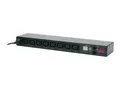 Produktbild: APC Switched Rack PDU AP7920B - Steckdosenleiste - Wechselstrom 200/208/230 V - 2300 VA - Ethernet - Eingabe, Eingang IEC 60320 C14 - Ausgangsanschlüs