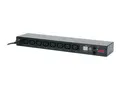 Produktbild: APC Switched Rack PDU AP7920B - Steckdosenleiste - Wechselstrom 200/208/230 V - 2300 VA - Ethernet - Eingabe, Eingang IEC 60320 C14 - Ausgangsanschlüsse: 8 (IEC 60320 C13)