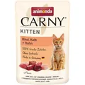 Produktbild: Carny Katzen-Nassfutter Kitten Rind und Kalb und Huhn 85 g