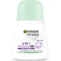Produktbild: Garnier Mineral Roll-on Deodorant 6in1 Schutz 48h Floral Fresh - 50ml