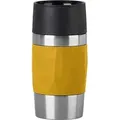 Produktbild: EMSA Isolierbecher Travel Mug Compact 0,3l Manschette, gelb