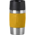 Produktbild: EMSA Isolierbecher Travel Mug Compact 0,3l Manschette, gelb