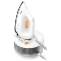 Produktbild: Braun CareStyle Compact IS 2132 WH: Effiziente Dampfbügelstation für jeden Stoff - Orange/Weiß