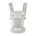 Produktbild: Ergobaby Adapt Babytrage für Neugeborene ab Geburt, 3-Positionen SoftFlex Mesh Ergonomische Babybauchtrage Rückentrage Baby-Tragetasche, Pearl Grey