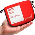 Produktbild: PURAHELP Erste-Hilfe-Tasche Compact Mini Set, 51-teilig gefüllt