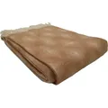 Produktbild: Wolldecke 100% Wolle | Plaid/Wohndecke | Braun/Beige